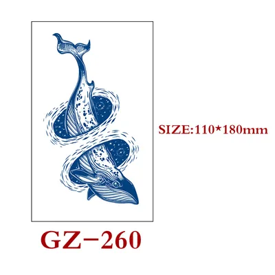 Semi permanent Tattoo Stickers Waterproof And Sweat Proof C6 - Shop at LoveMi