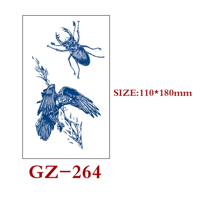 Semi permanent Tattoo Stickers Waterproof And Sweat Proof - Shop at LoveMi