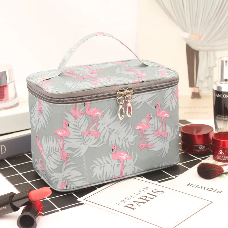 Net Red Cosmetic Bag Female Portable Large capacity Travel Waterproof Red - Shop at LoveMi