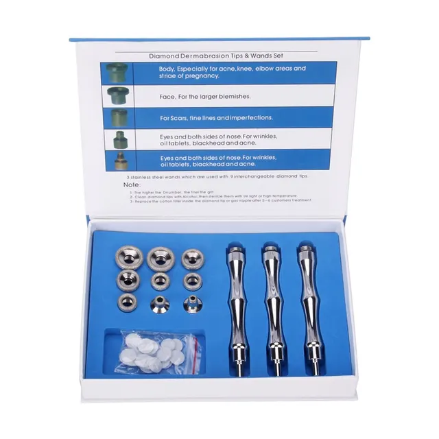 Diamond Micro carved Dermabrasion Accessories 205X145X40Mm - Shop at LoveMi