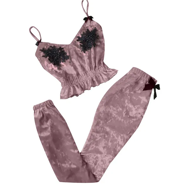 Women Cloth Sexy Lingerie Sexy Lingerie Pajamas Pink - Shop at LoveMi