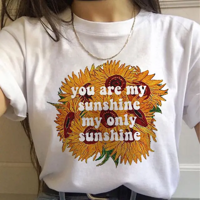 Van Gogh Aesthetic Oil Painting Women's Short Sleeve T Shirt 4 - Shop at LoveMi