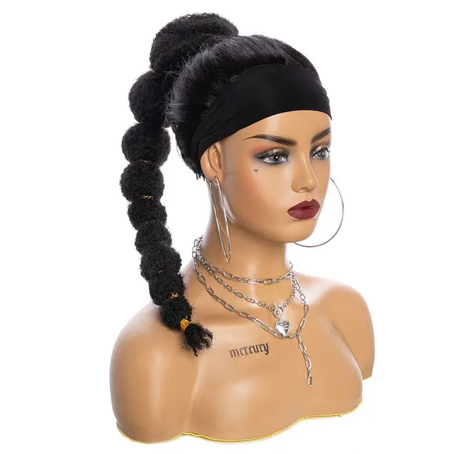 YOUR BEAUTY KinkyStraight Hair Bubble Ponytail Heat Resistant Synthetic Clip in DrawstringStraight PonyTail HairExtensions18inch - Shop at LoveMi