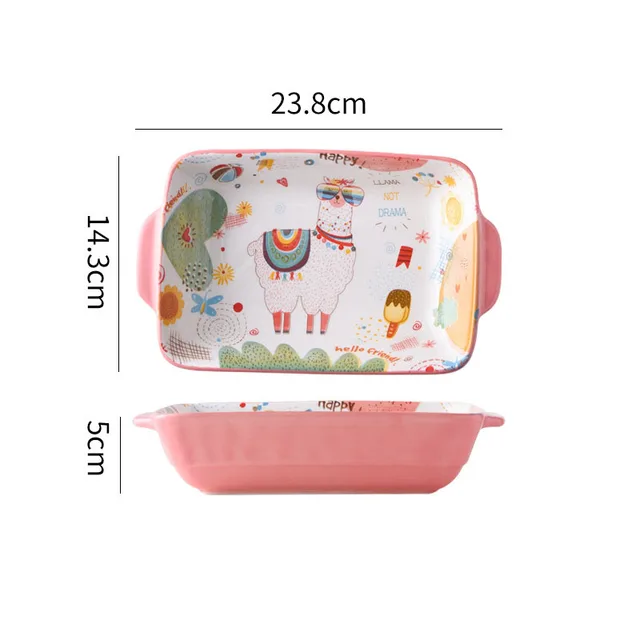 Creative Cartoon Christmas Ceramic Bowl Tableware H - Shop at LoveMi