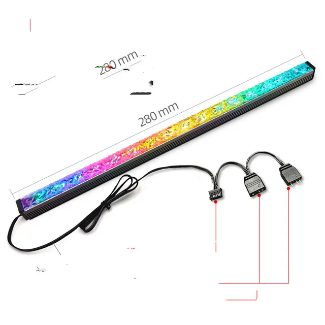 Decorative Light Bar LED Symphony Shenguang Synchronous Magnetic Rigid Light Bar 2Style - Shop at LoveMi