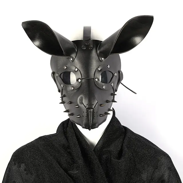 New Bunny Girl Halloween Mask Playing Props Black - Shop at LoveMi