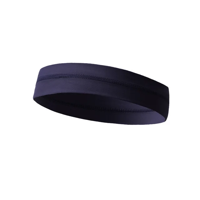 Outdoor Sports Antiperspirant Belt Fitness Running Headband Dark Blue - Shop at LoveMi