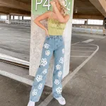 High Waist Jeans Women'S Trend
