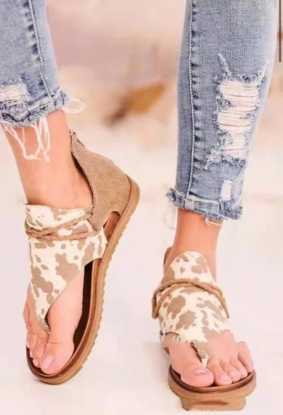 Large Size Lightweight Flat Women Sandals B 43 - Shop at LoveMi