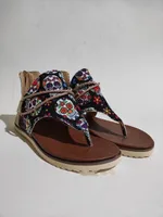 Large Size Lightweight Flat Women Sandals - D-42
