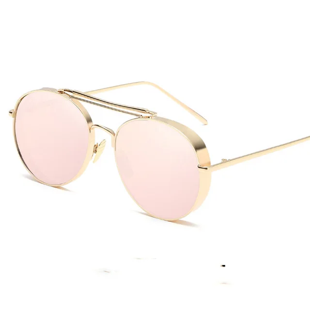 JackJad Fashion Big Bully Style Aviation Metal Sunglasses Thick 12Style - Shop at LoveMi