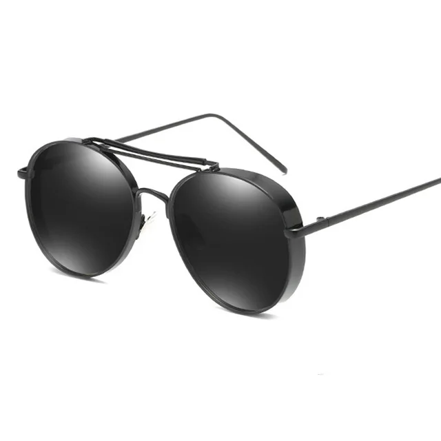 JackJad Fashion Big Bully Style Aviation Metal Sunglasses Thick 1Style - Shop at LoveMi