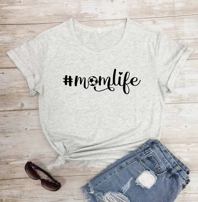 Short sleeved Round Neck T shirt Summer Men And Women Light Grey - Shop at LoveMi