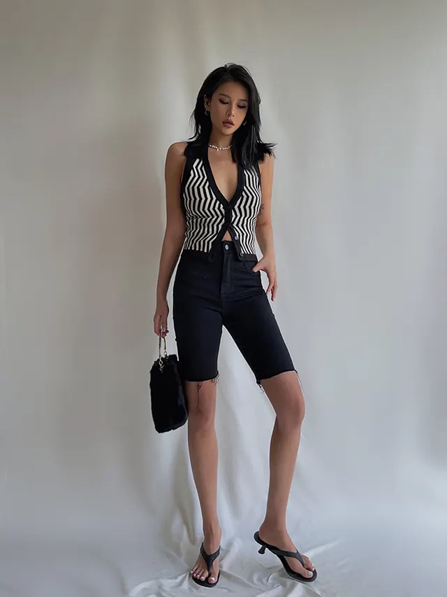 Women's Summer Thin Section High Waist Stretch Leg Long Pants Black - Shop at LoveMi