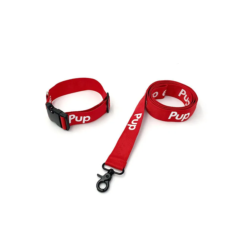 Dog Red Collar Cute Collar Small And Medium Dog Collar Set - Shop at LoveMi