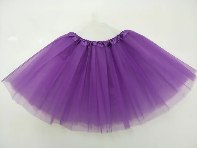 Adult Dance Skirt Half length Skirt Tutu Skirt Purple - Shop at LoveMi
