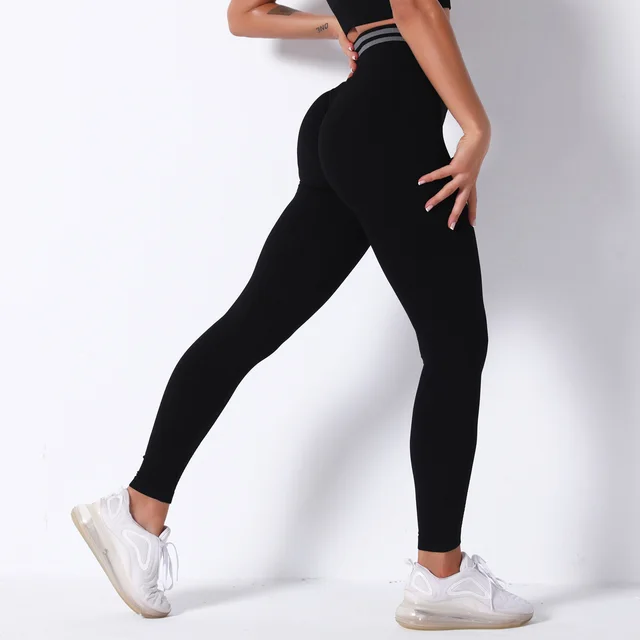 Breathable Yoga Pants Running Sports Fitness Pants Black - Shop at LoveMi