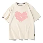 Milky White Powder Heart
