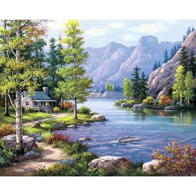 Theme Diamond Painting, Full 5D Embroidery - Shop at LoveMi