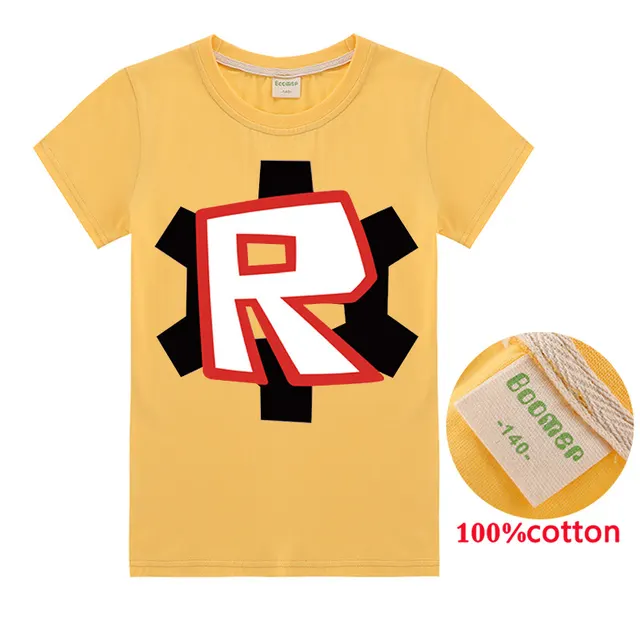 Cotton Printed Girls T shirt Short Sleeve Yellow - Shop at LoveMi