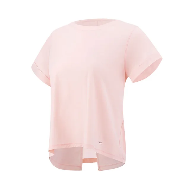 Sports T shirt Women Gym Running Training Blouse Pink - Shop at LoveMi