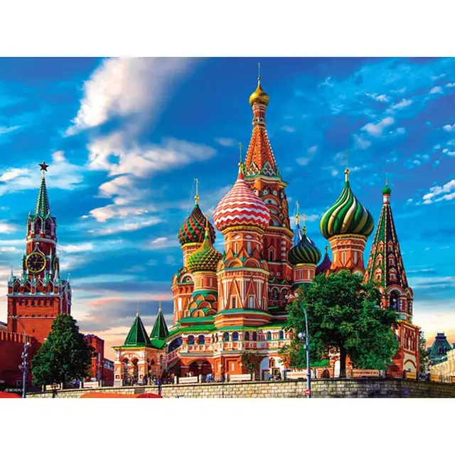 European Church Theme Diamond Painting, Full 5D Embroidery Square - Shop at LoveMi