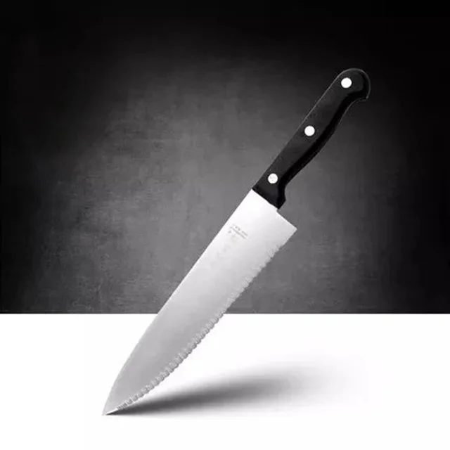Eighteen made Stainless Steel Frozen Meat Knife With Serrated Fruit Knife - Shop at LoveMi