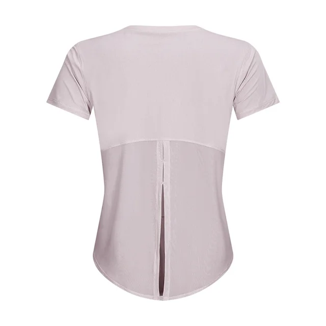 Fitness Running Bandage Quick drying Breathable Loose Blouse Tea Pink - Shop at LoveMi