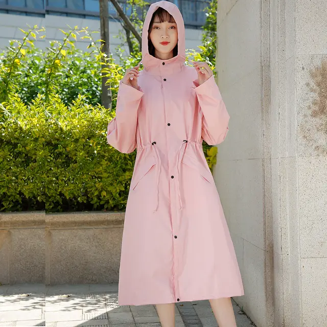 Fashion Printed Rainstorm proof Adult Raincoat K - Shop at LoveMi