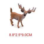 Orange Red Forest Deer
