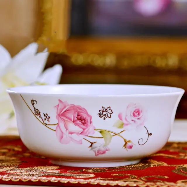 Household Japanese Bone China Ceramic Bowl K - Shop at LoveMi