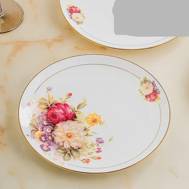Pasta Plate, Porcelain Plate, Shallow Plate, Cold Dish Plate 3Styles - Shop at LoveMi