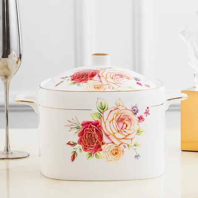 Imperial Casserole With Cover European Style For Household Use - Shop at LoveMi