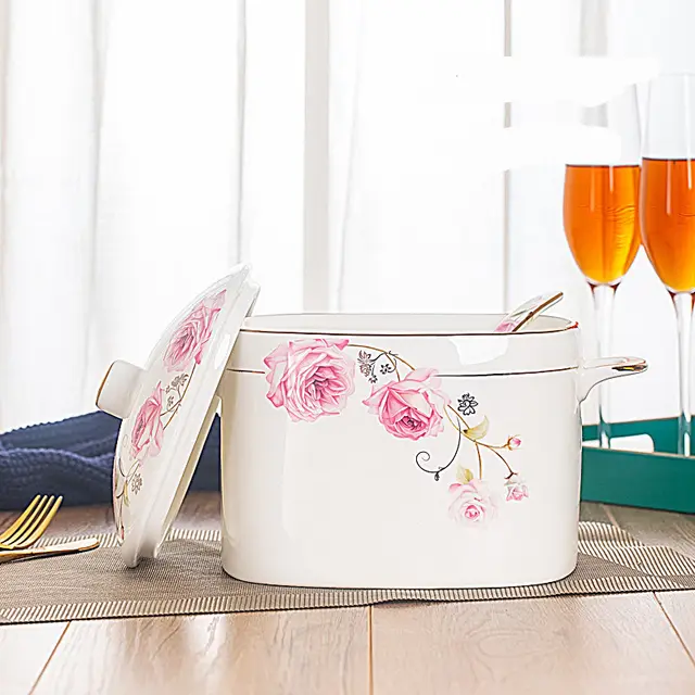 Imperial Casserole With Cover European Style For Household Use I - Shop at LoveMi