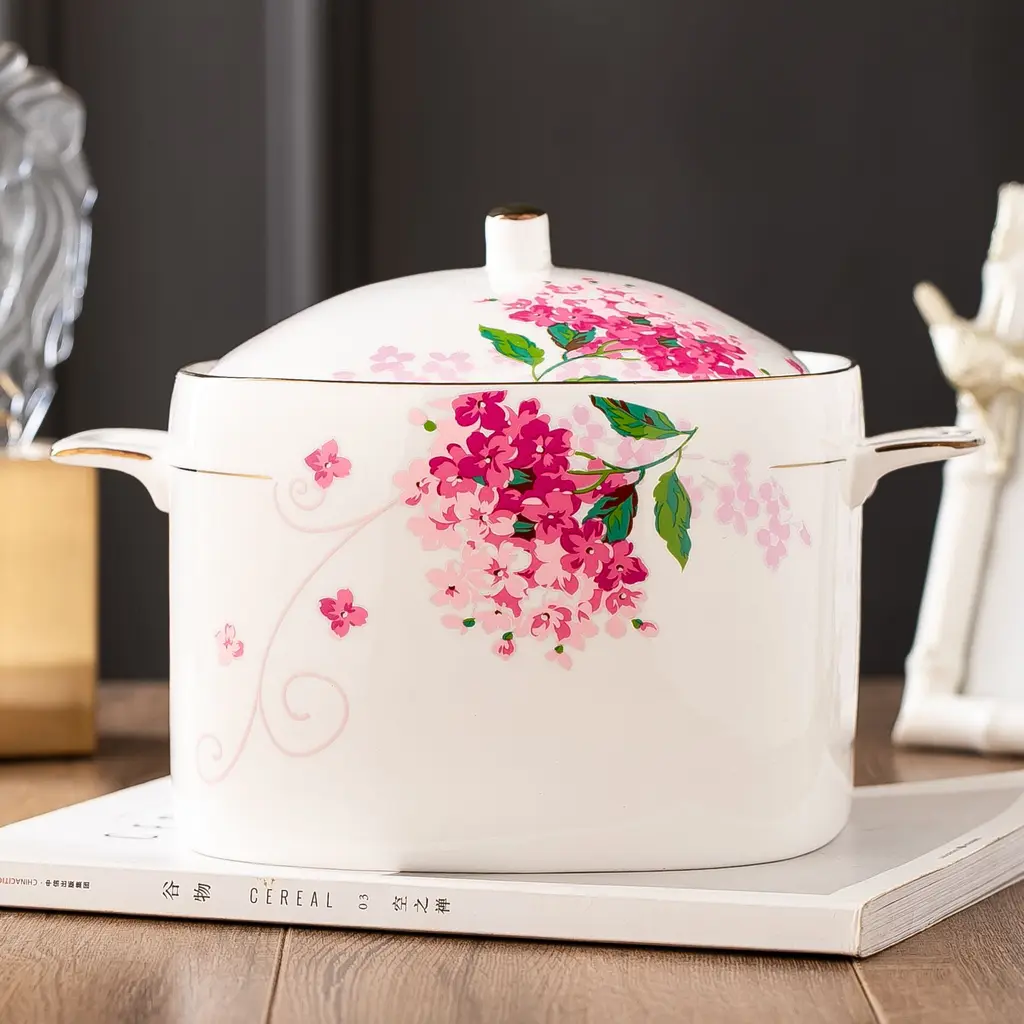 Imperial Casserole With Cover European Style For Household Use - N