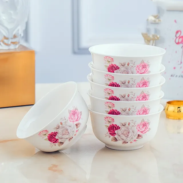4.5 Inch Rice Bowl Jingdezhen Ceramic Tableware Set - Shop at LoveMi