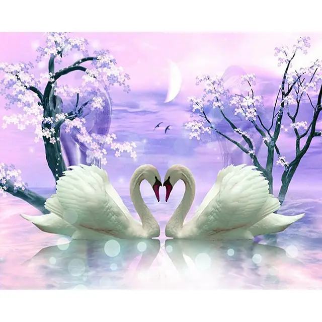 Diamond Painting Full Round Diamond Mosaic Diamond Embroidery Painting Round - Shop at LoveMi