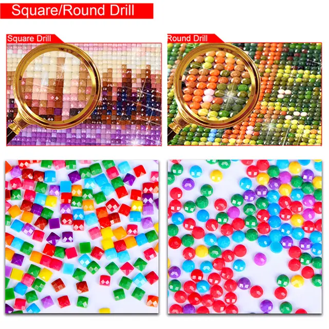 Diamond Painting Modern City Night Cross Stitch Mosaic Diamond Round - Shop at LoveMi