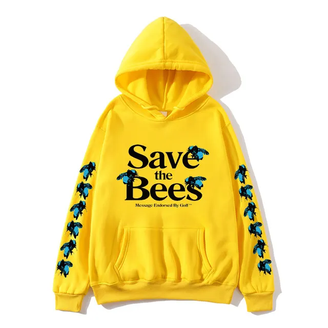 Europe And America SAve Bees Men's And Women's Yellow - Shop at LoveMi