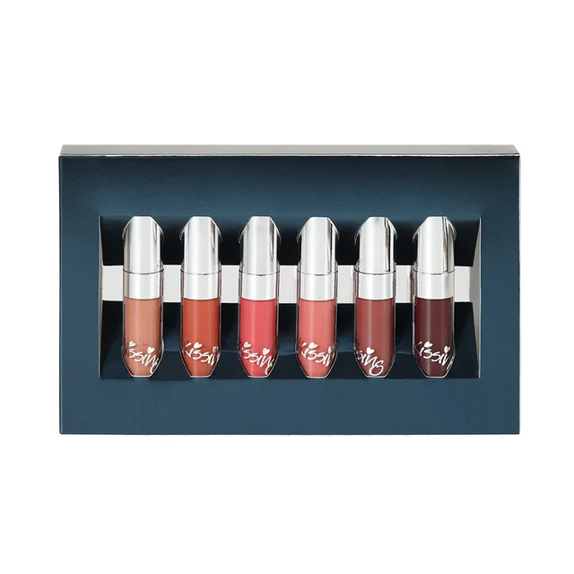 Christmas Set Lipstick Lip Glaze Matte Non stick Cup Colorful - Shop at LoveMi