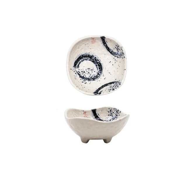 Hand painted Color Glaze Seasoning Dish, Side Dish, Snack Dish Default - Shop at LoveMi