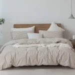 Beige Small Grid