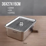 36X27X15Cm With Cover
