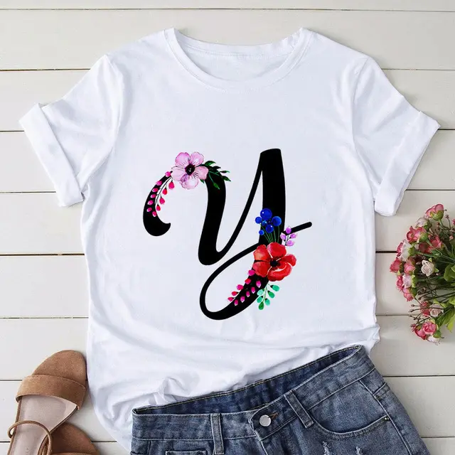 Printed Fashion European And American Women's Round Neck Short Sleeve Y - Shop at LoveMi