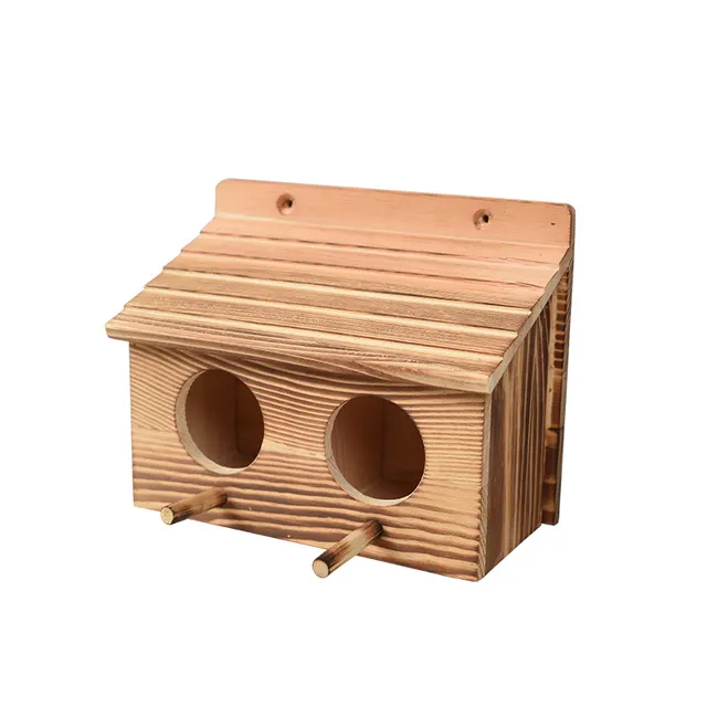 Solid Wood Household Insulation Bird Cage Log - Shop at LoveMi