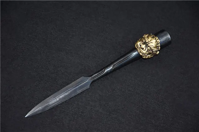 Home Creative Lion Head Tea Knife Silver - Shop at LoveMi