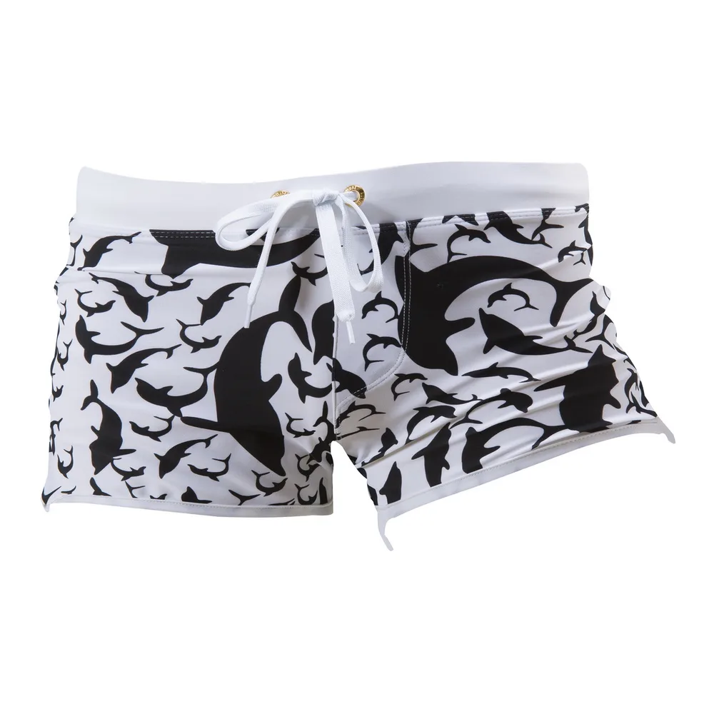 AustinBem Cross border Beach Swimsuit Pocket Swim Trunks Styleg M - Shop at LoveMi
