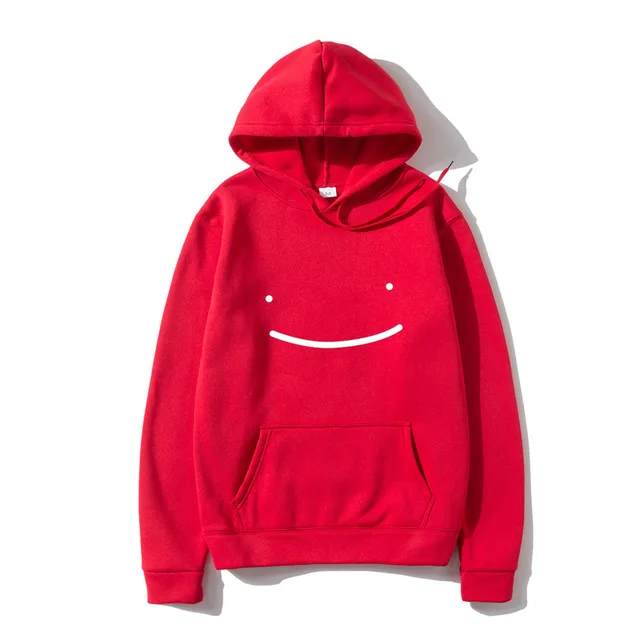 Women Couple Hoodies Sweatshirt Fleece Dream Merch Hoodie Red B - Shop at LoveMi