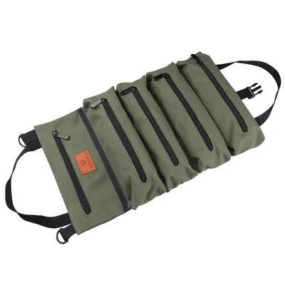 Car 16 Ann Canvas Tool Hanging Bag Car Storage Bag Electrician Bag Hardware Car Tool Bag Green - Shop at LoveMi