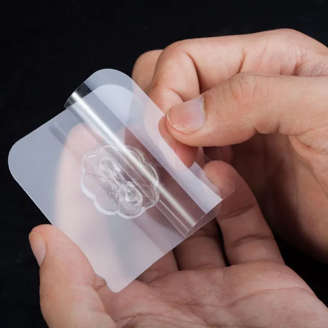 Multifunctional Transparent Hook Behind The Door Seamless Hook Bathroom Kitchen Strong Glue Free Nail Hook Factory 1 Style - Shop at LoveMi